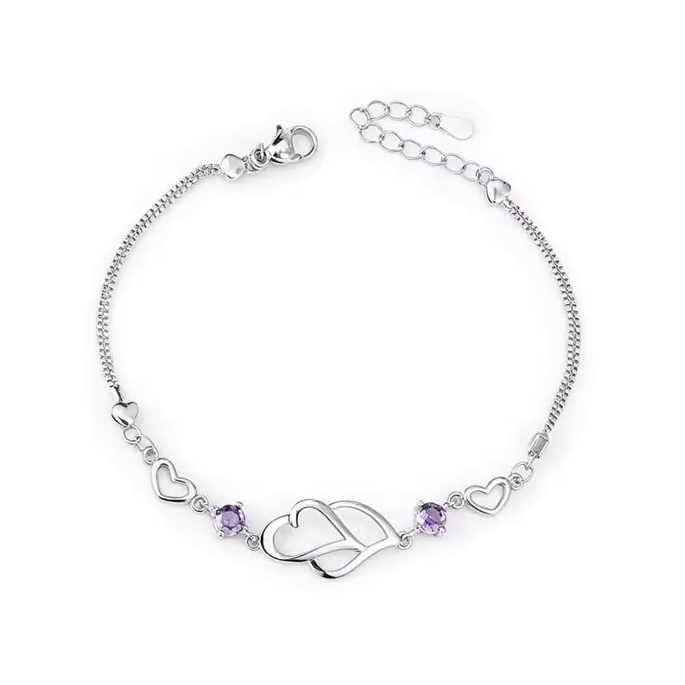 Korean Style Zircon Bracelet for Girls